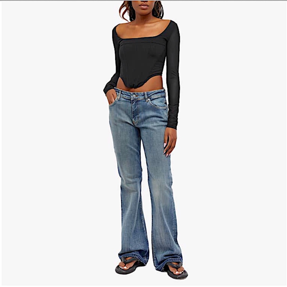 Maude Atlas Mesh Corset Top Miaou - Picture 9 of 14